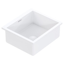 Cdesign 360mm Matte White Undermount Basin with Overflow